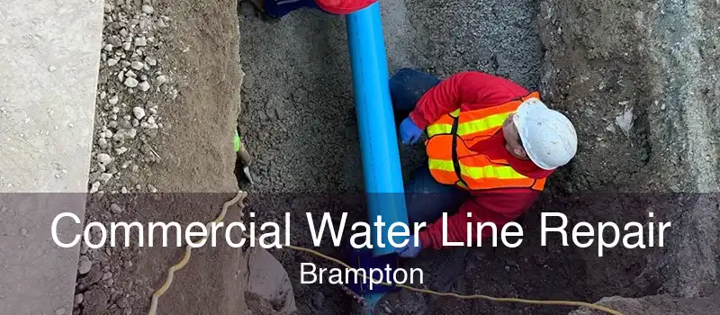 Commercial Water Line Repair Brampton