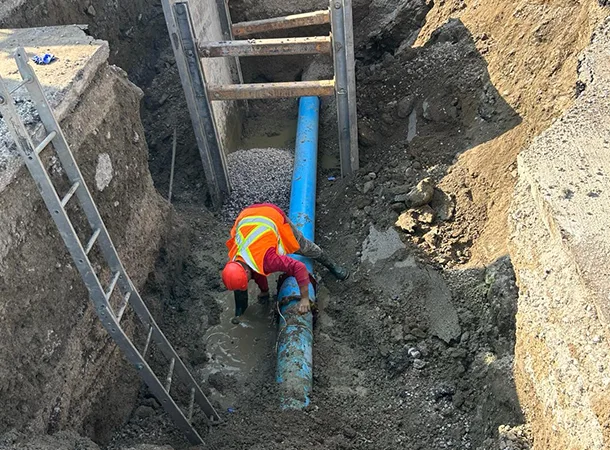 Sewer Pipe Burst Replacement in Brampton