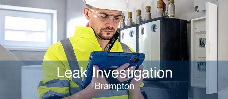 Leak Investigation Brampton