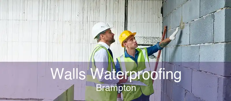 Walls Waterproofing Brampton