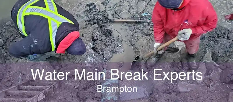 Water Main Break Experts Brampton