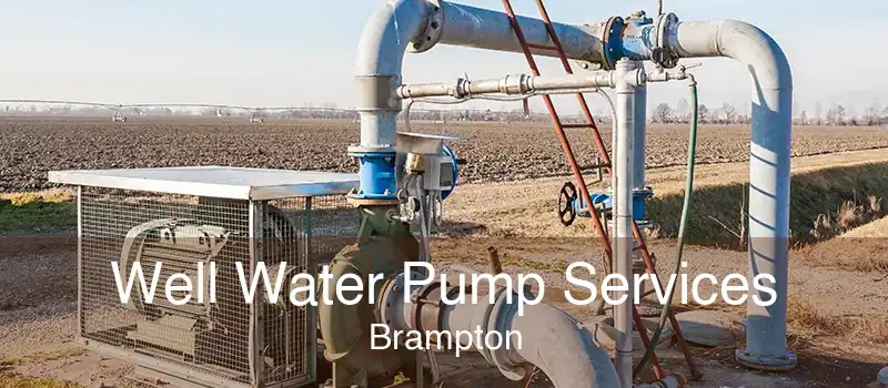 Well Water Pump Services Brampton