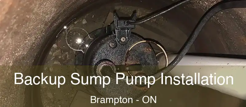  Backup Sump Pump Installation Brampton - ON