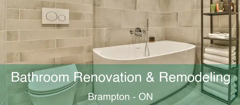  Bathroom Renovation & Remodeling Brampton - ON