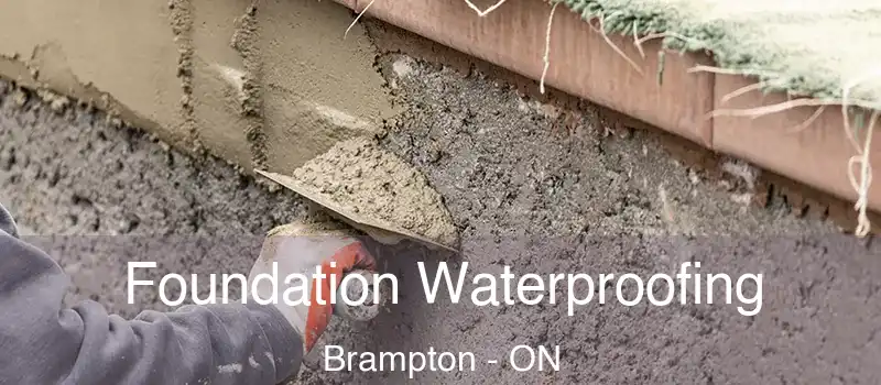  Foundation Waterproofing Brampton - ON