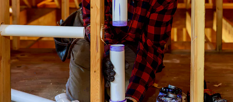 Process of Rough In Plumbing in Brampton, Ontario