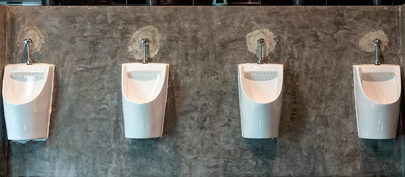 Wall-Mounted Urinal Installation in Brampton, Ontario