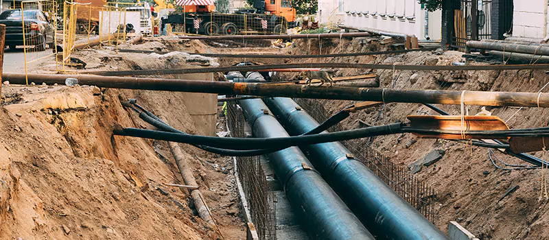 Underground Drainage Pipe Replacement in Brampton, ON