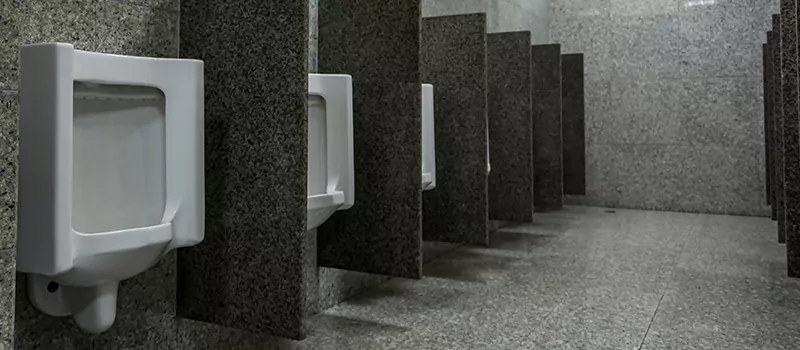 Urinal Divider Installation in Brampton, ON