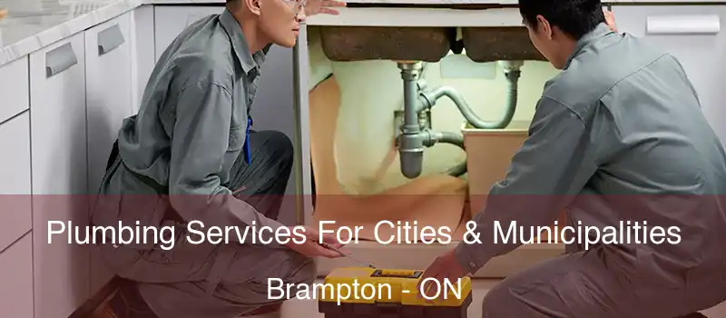  Plumbing Services For Cities & Municipalities Brampton - ON
