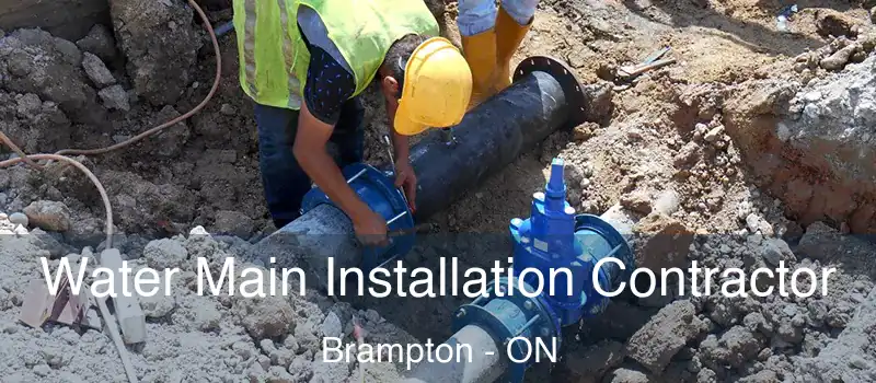  Water Main Installation Contractor Brampton - ON
